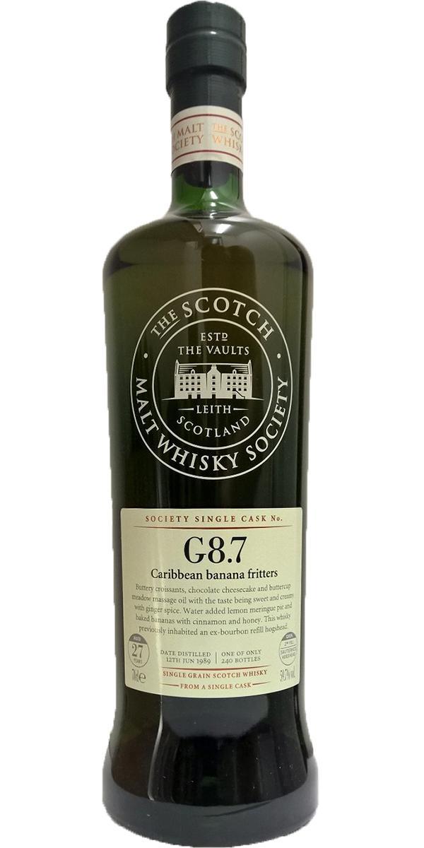 Cambus 1989 SMWS G8.7  Caribbean banana fritters