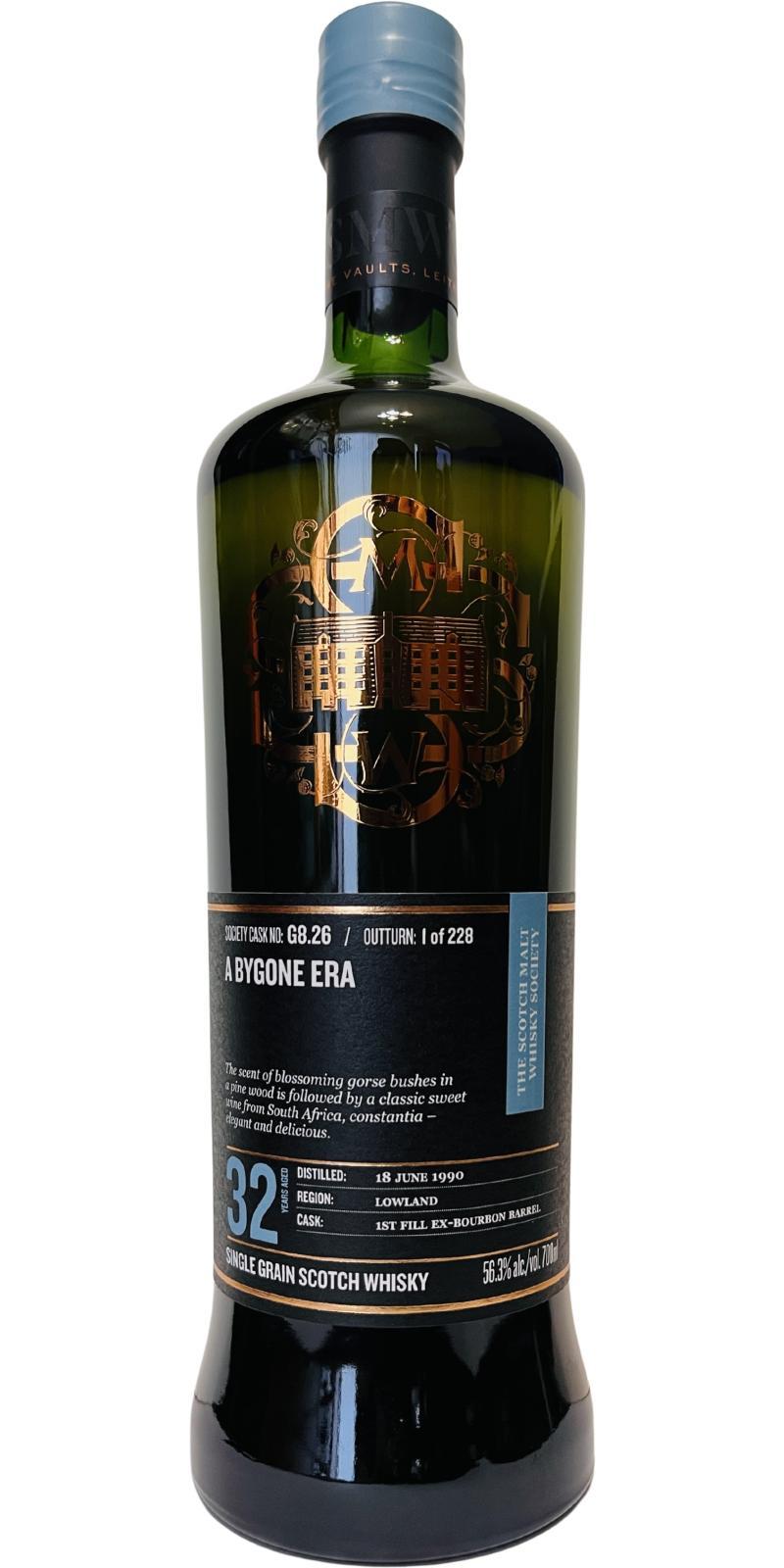 Cambus 1990 SMWS G8.26  A bygone era