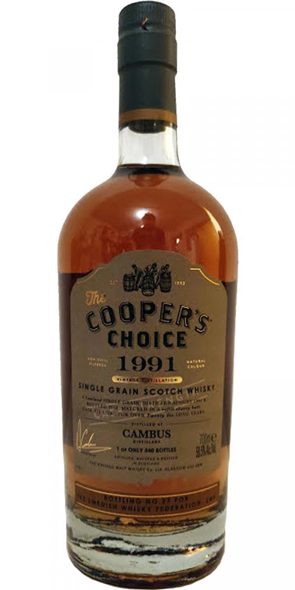 Cambus 1991 VM  The Cooper's Choice