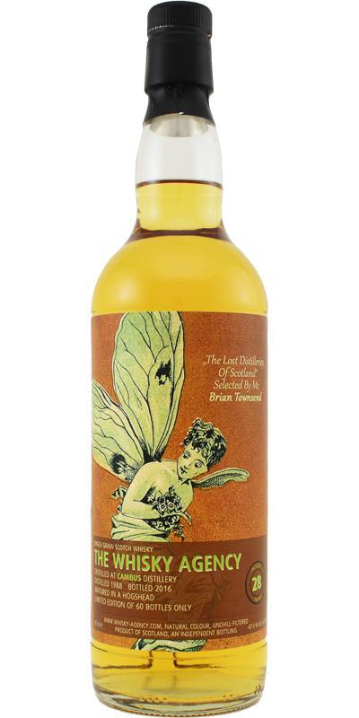 Cambus 1988 TWA  The Lost Distilleries of Scotland