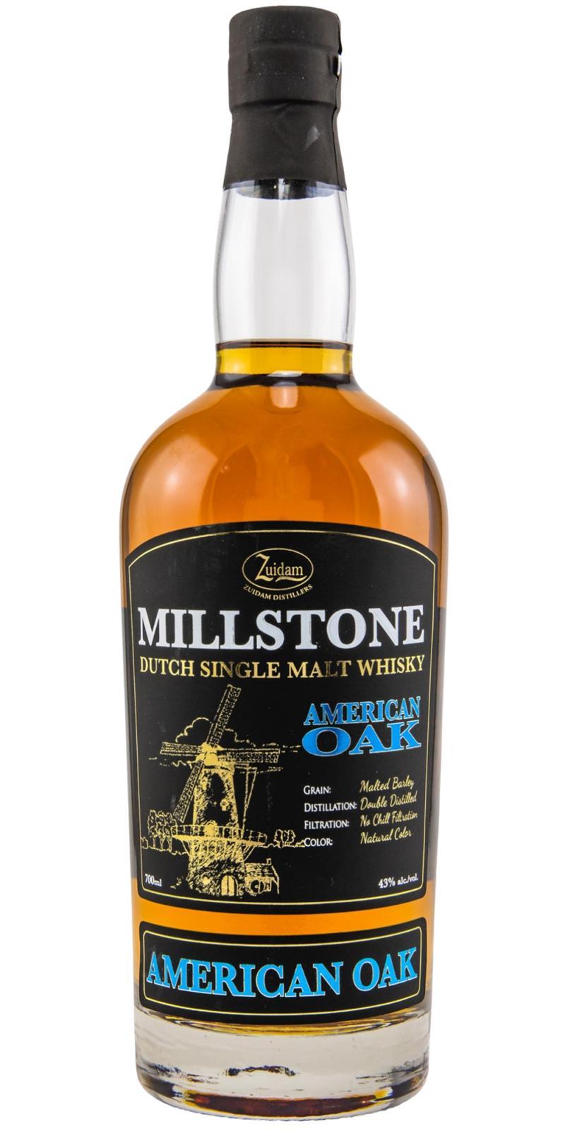 Millstone American Oak  Dutch Single Malt Whisky