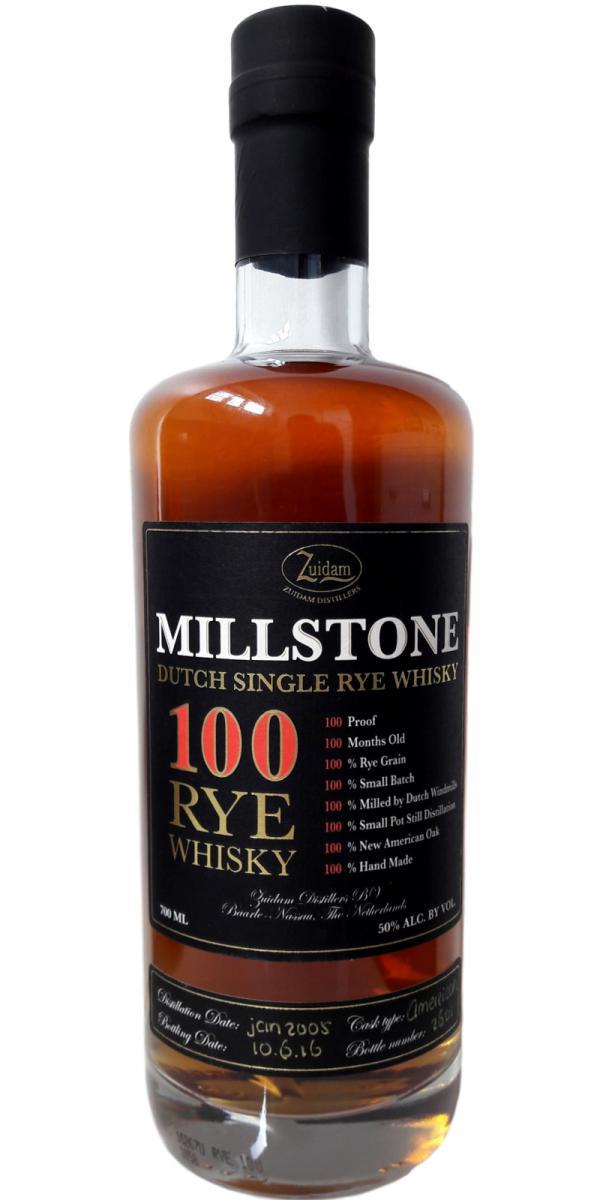 Millstone 2005  100 Rye Whisky