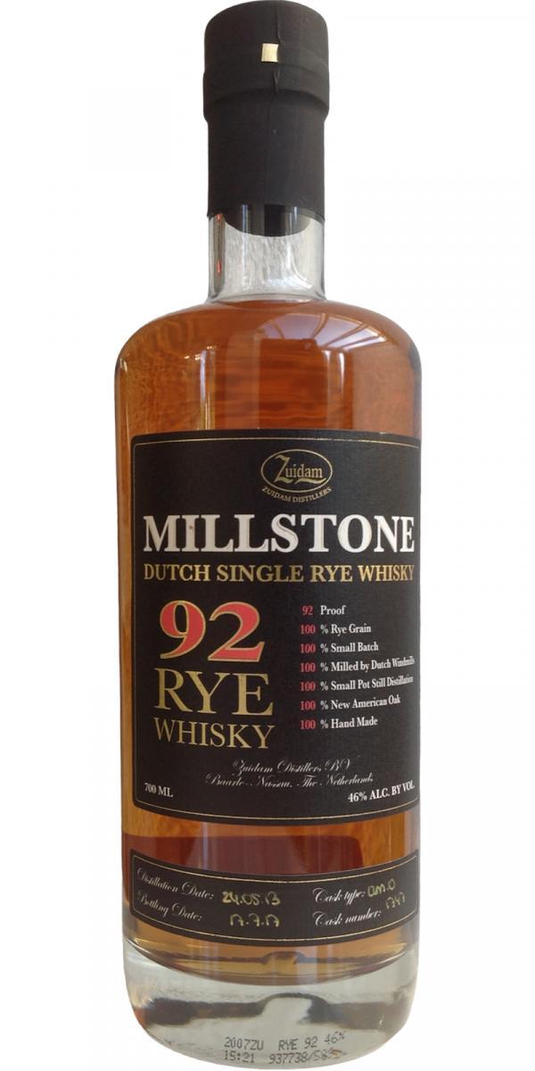 Millstone 2013  92 Rye Whisky