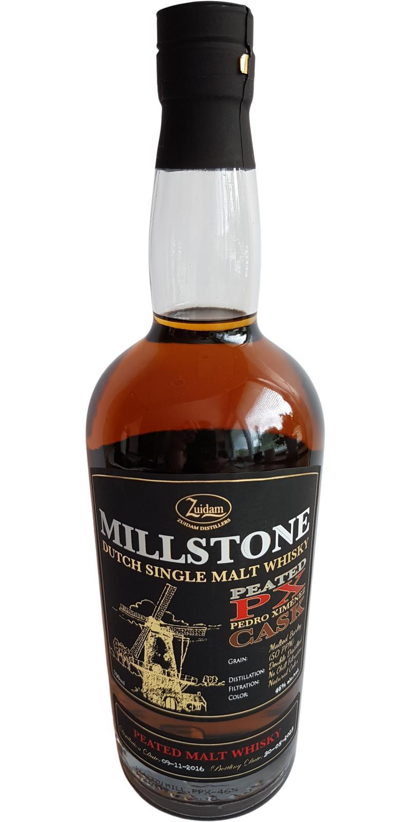 Millstone 2016  Peated PX