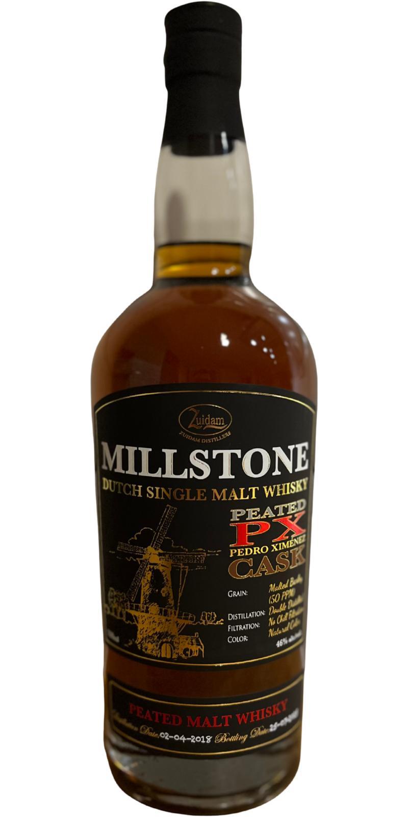 Millstone 2018  Peated PX Cask