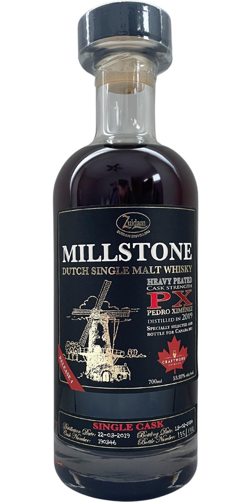 Millstone 2019  Cask Strength Peated PX (Release 4)