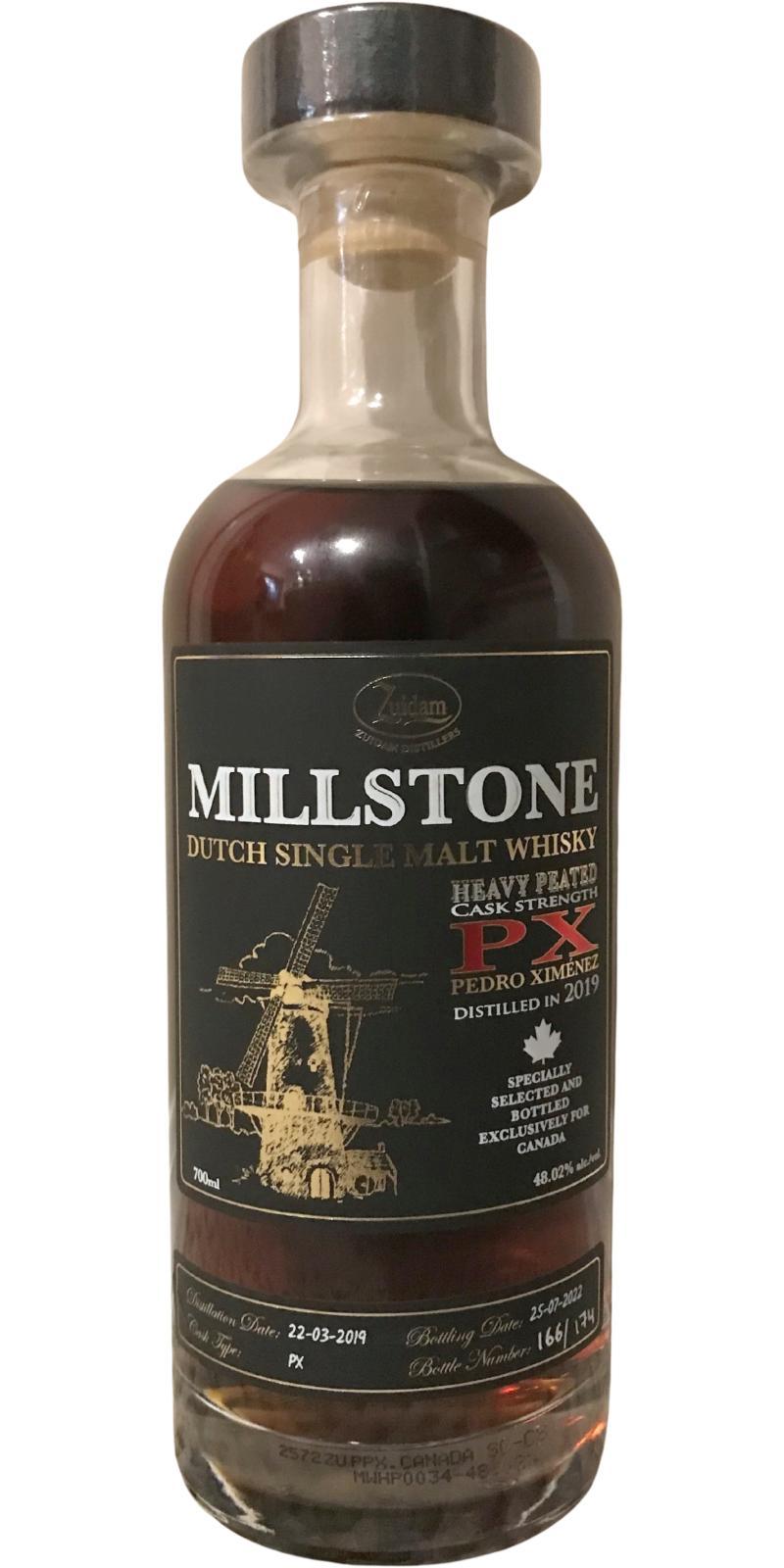 Millstone 2019  Heavy Peated Cask Strength