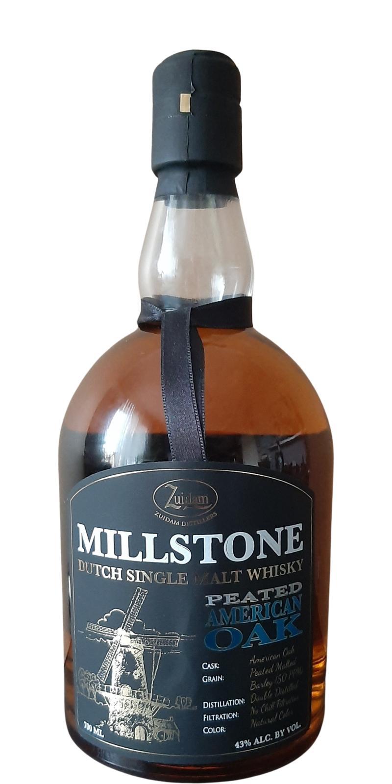 Millstone Dutch Single Malt Whisky  Peated American Oak