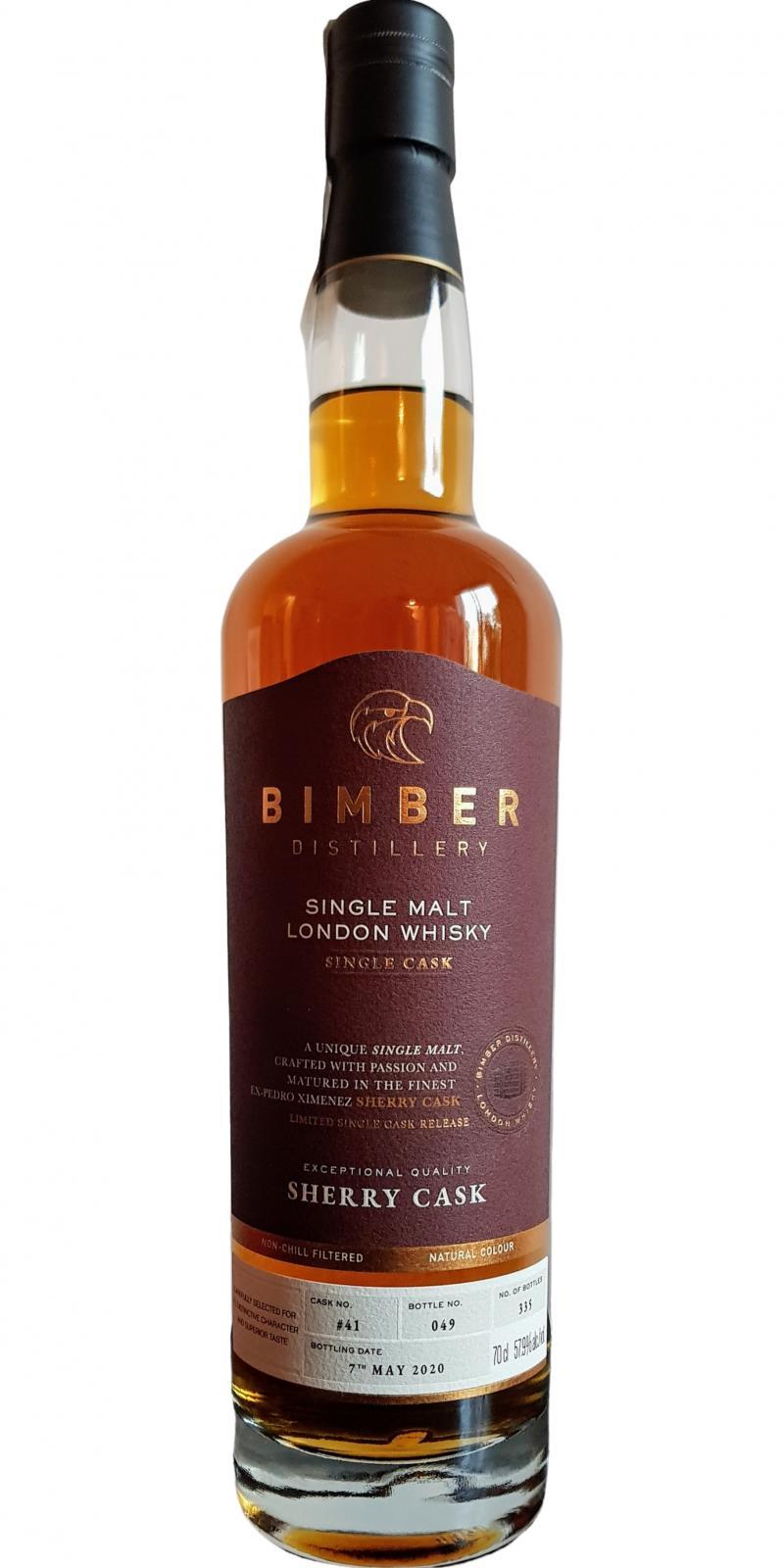 Bimber 2016 Single Cask