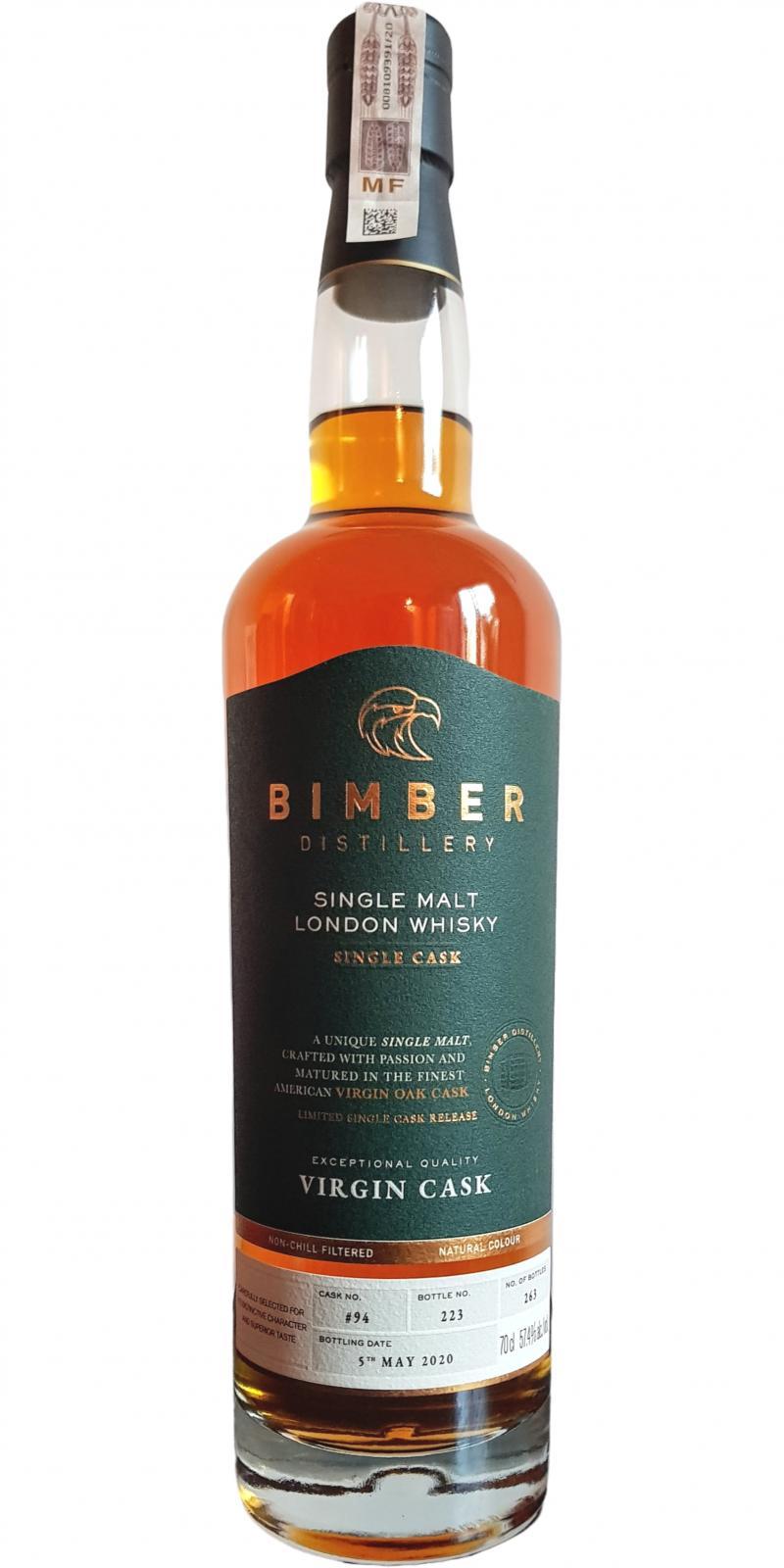 Bimber 2016 Single Cask