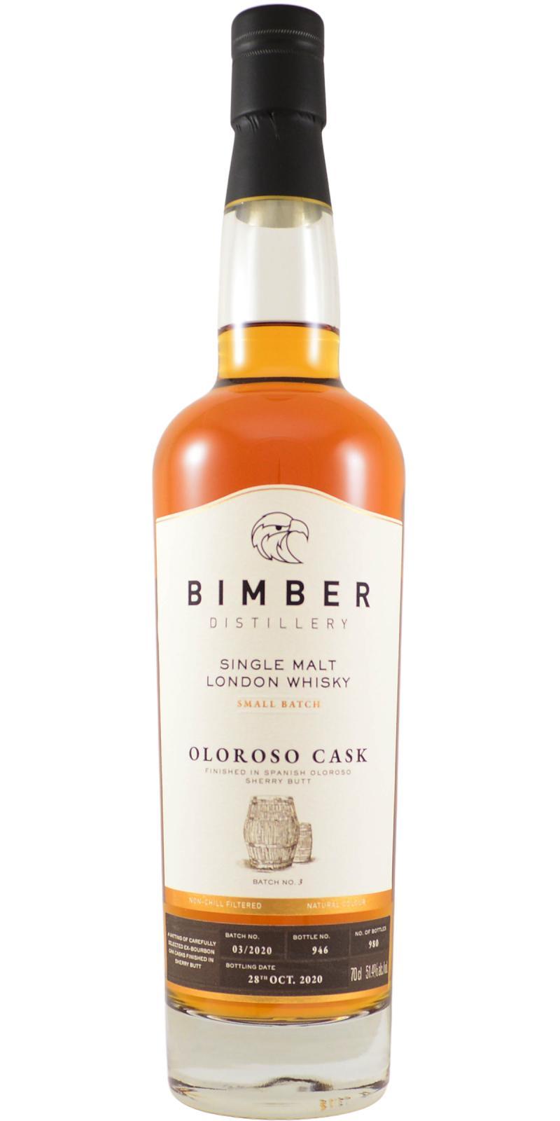 Bimber 2016 Oloroso Cask