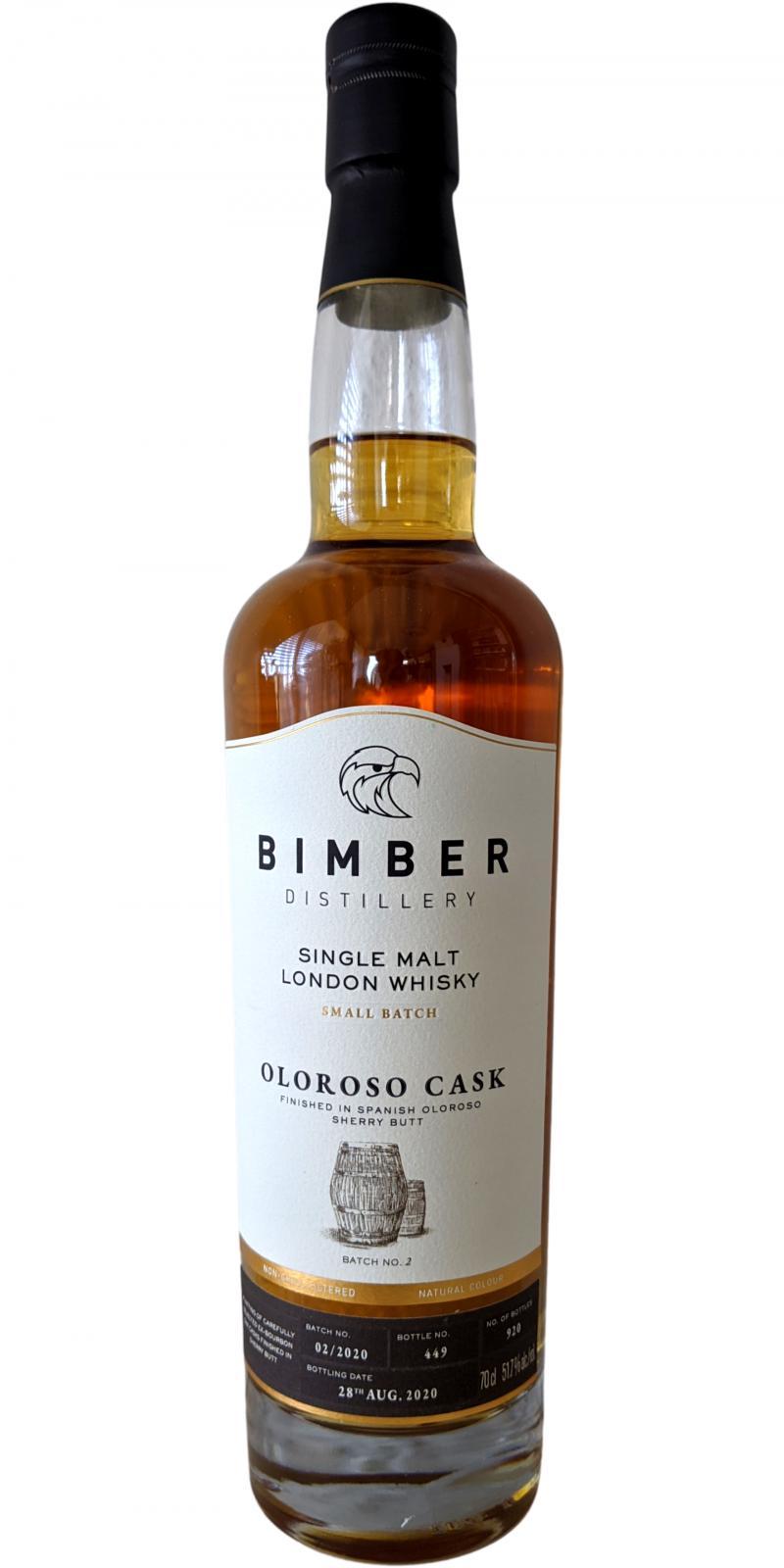 Bimber 2016 Oloroso Cask Small Batch
