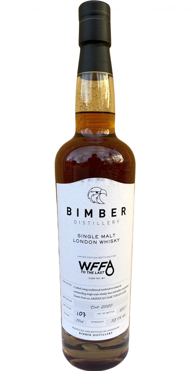 Bimber 2016 Single Malt London Whisky Single Cask