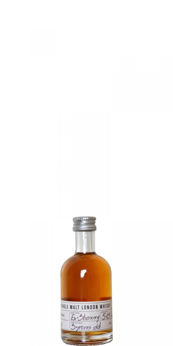 Bimber 2016 Single Malt London Whisky Test Batch Sample