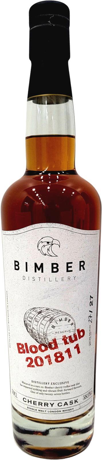 Bimber Blood tub 201811 Distillery Exclusive