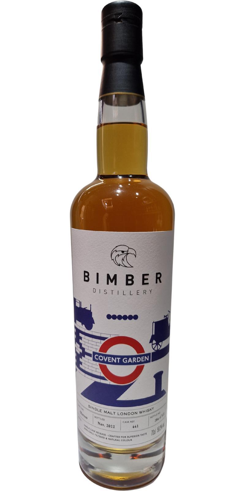 Bimber Covent Garden The Spirit of the Underground