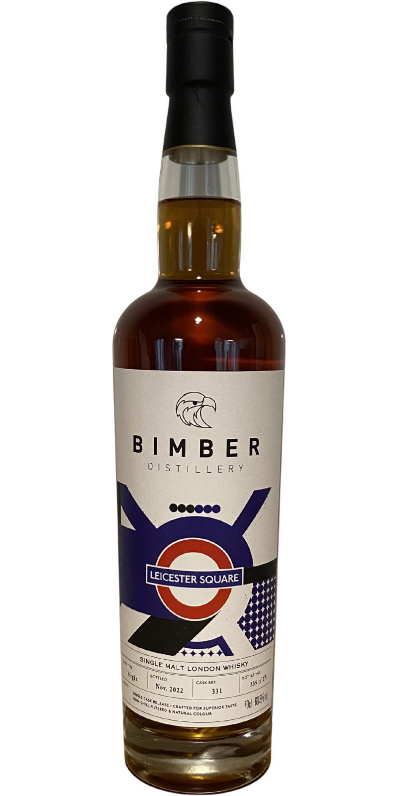 Bimber Leicester Square The Spirit of the Underground