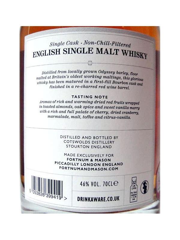 Bimber London Single Malt Whisky Fortnum & Mason