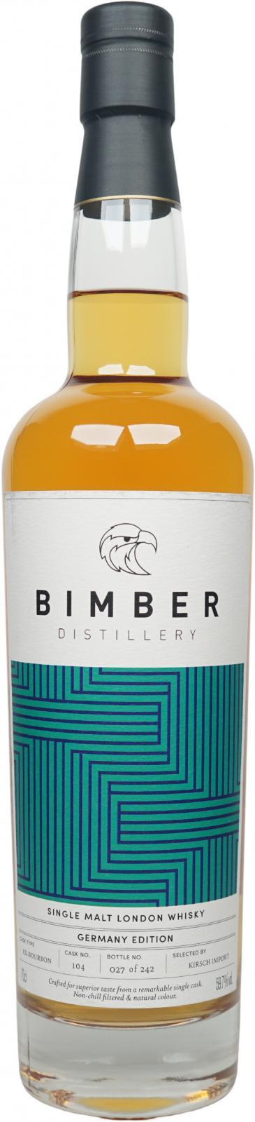 Bimber Single Malt London Whisky Germany Edition