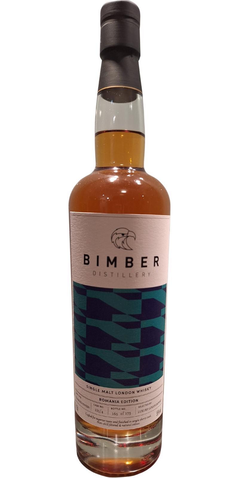 Bimber Single Malt London Whisky Romania Edition