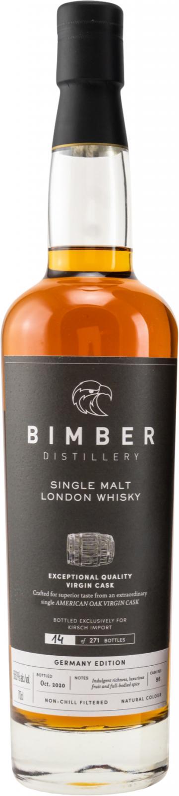 Bimber Single Malt London Whisky Single Cask
