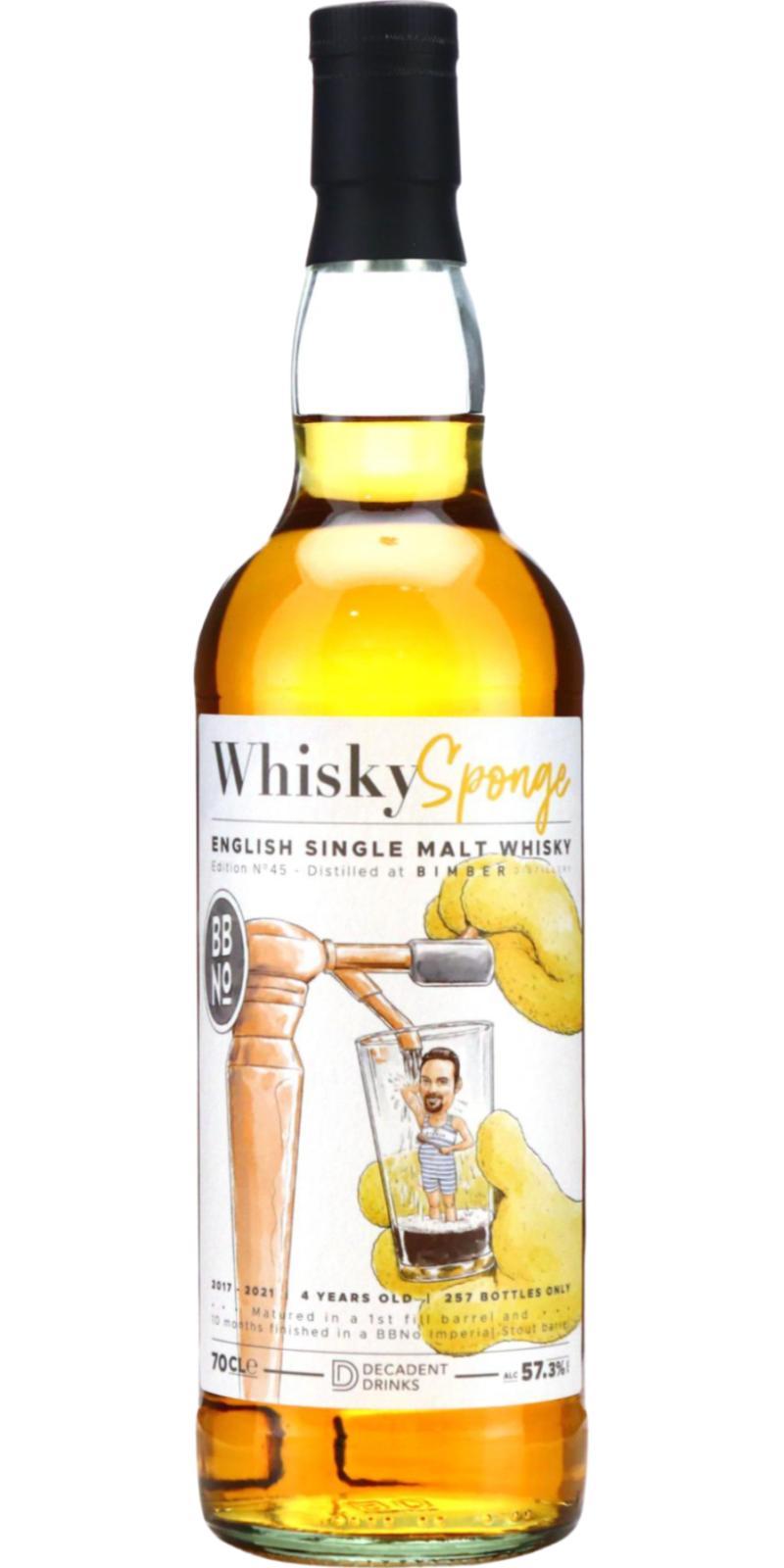 Bimber 2017 DeDr Whisky Sponge
