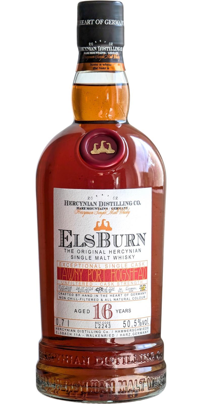 ElsBurn 2008  Exceptional Single Cask