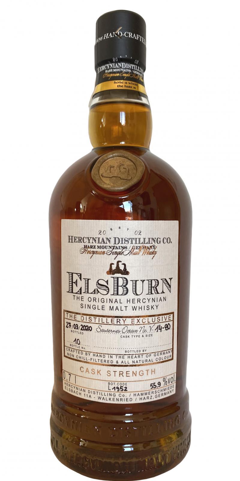 ElsBurn 2014  The Distillery Exclusive