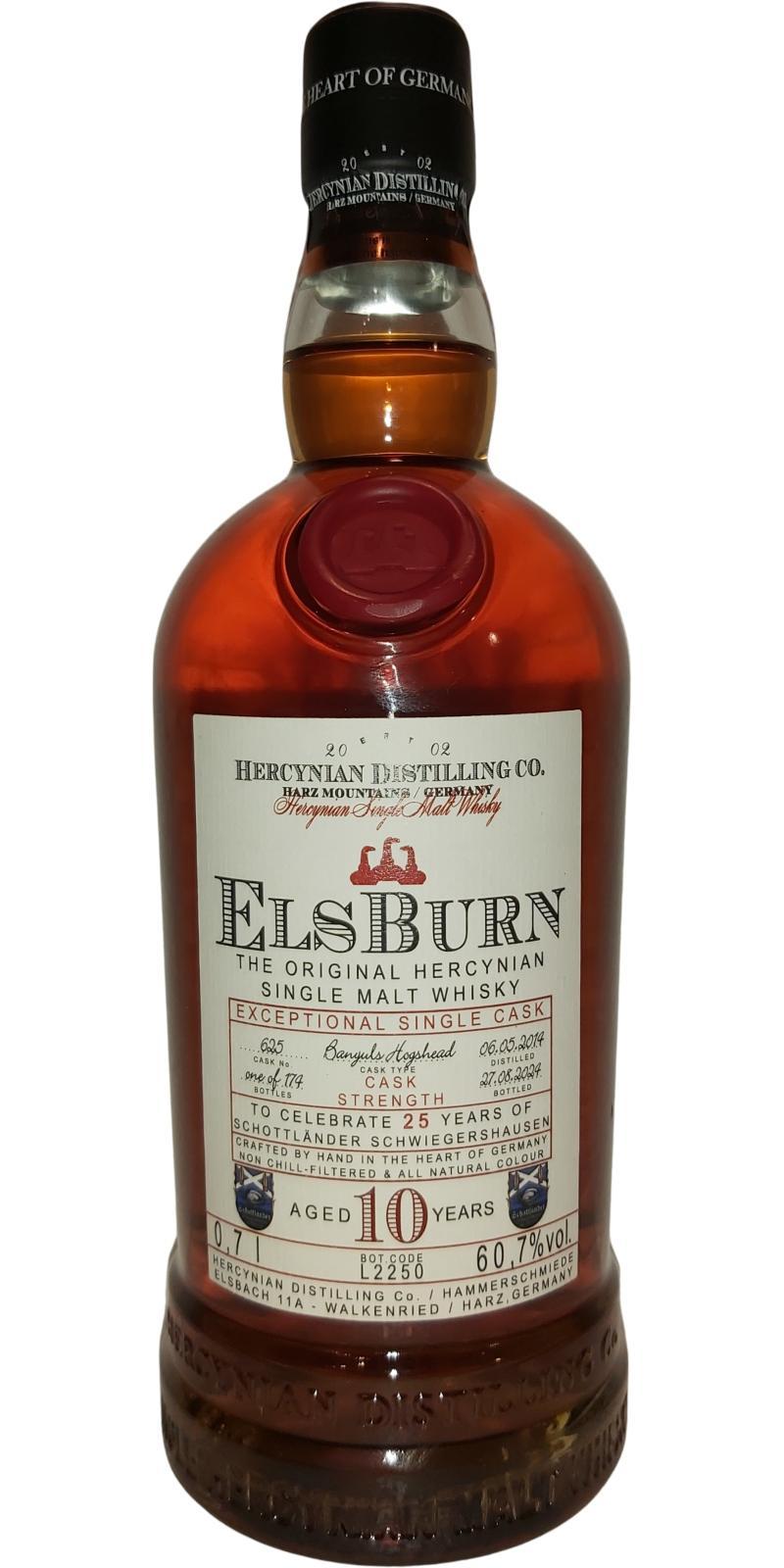 ElsBurn 2014  Exceptional Single Cask