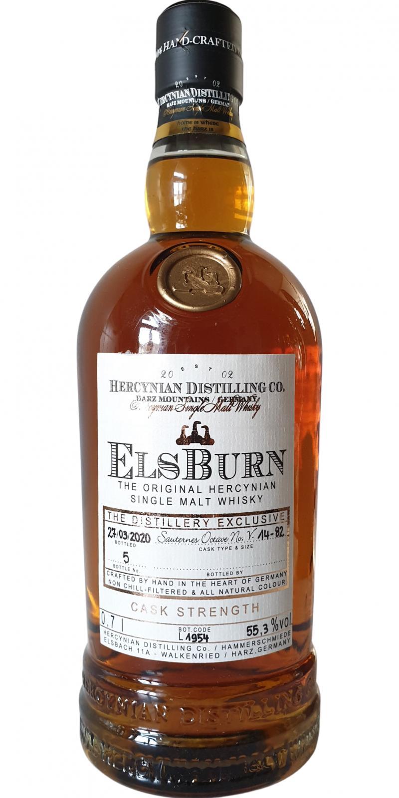 ElsBurn 2014  The Distillery Exclusive