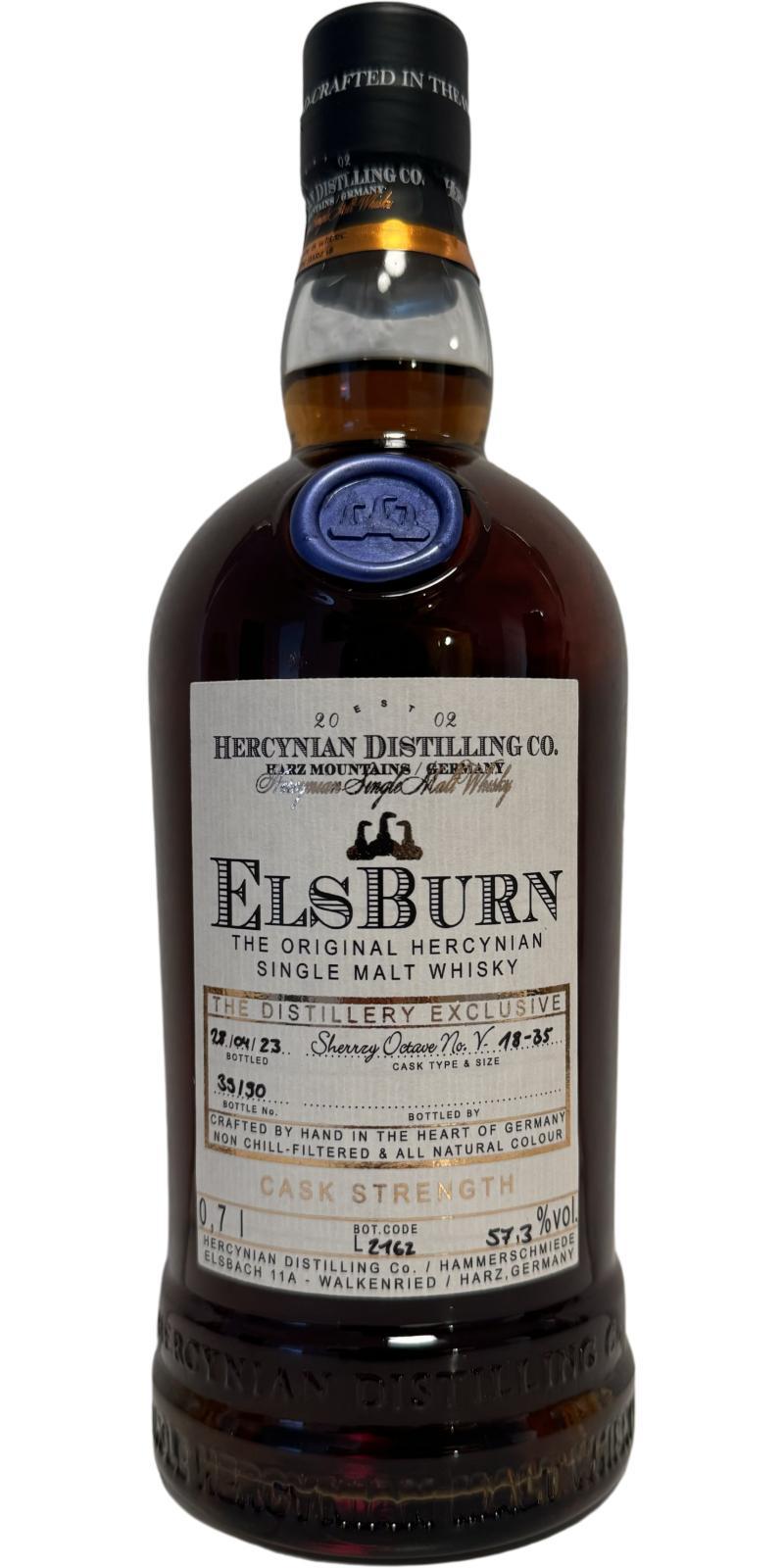 ElsBurn 2018  The Distillery Exclusive - Cask Strength