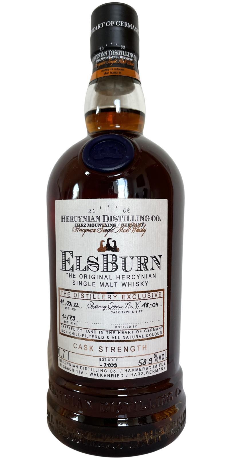 ElsBurn 2018  The Distillery Exclusive - Cask Strength