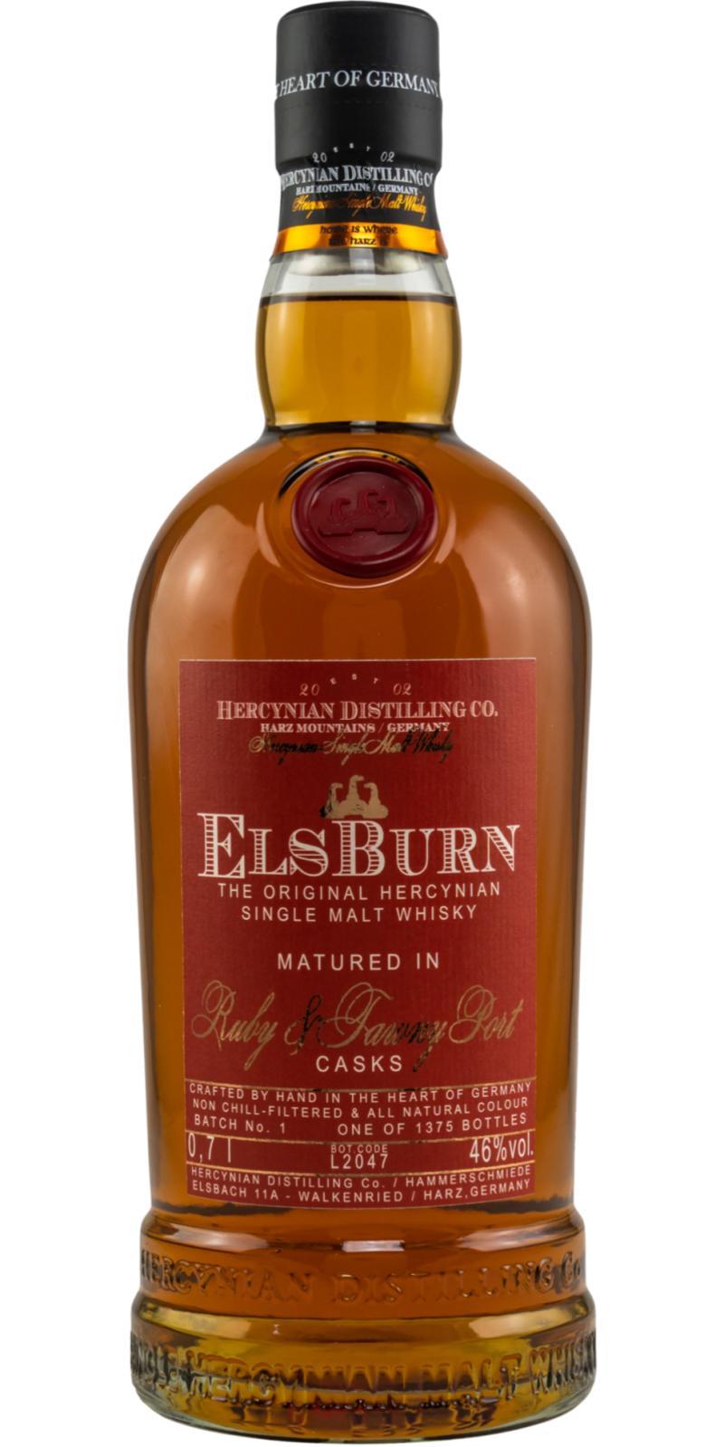 ElsBurn Matured in Ruby & Tawny Port Casks