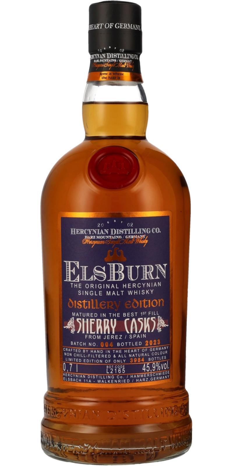 ElsBurn The Distillery Edition  Sherry Casks