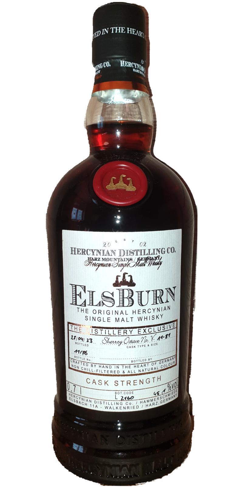 ElsBurn The Distillery Exclusive  Cask Strength