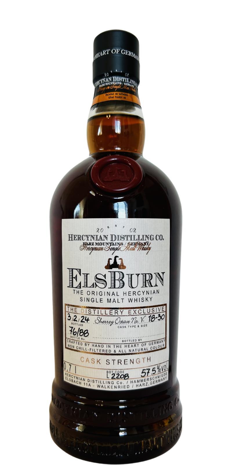 ElsBurn The Distillery Exclusive  Cask Strength