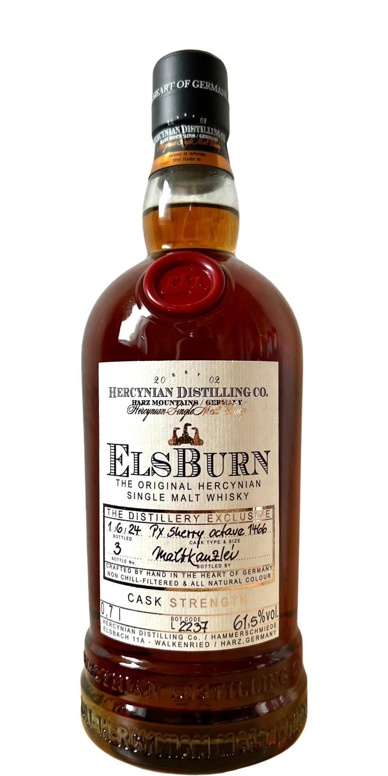 ElsBurn The Distillery Exclusive  Cask Strength