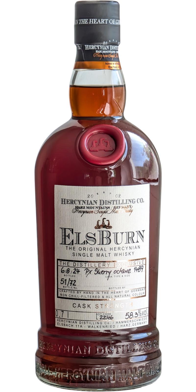 ElsBurn The Distillery Exclusive  Cask Strength