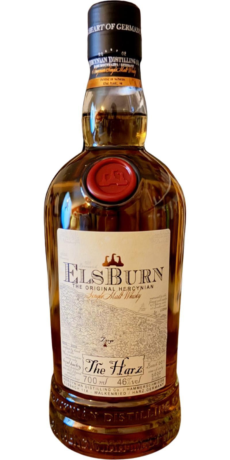 ElsBurn The Harz  Harzer Single Malt Whisky