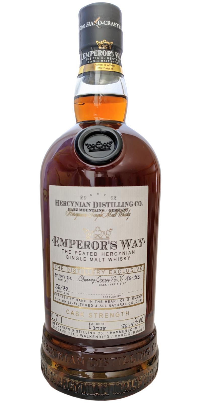 Emperor's Way 2016  The Distillery Exclusive