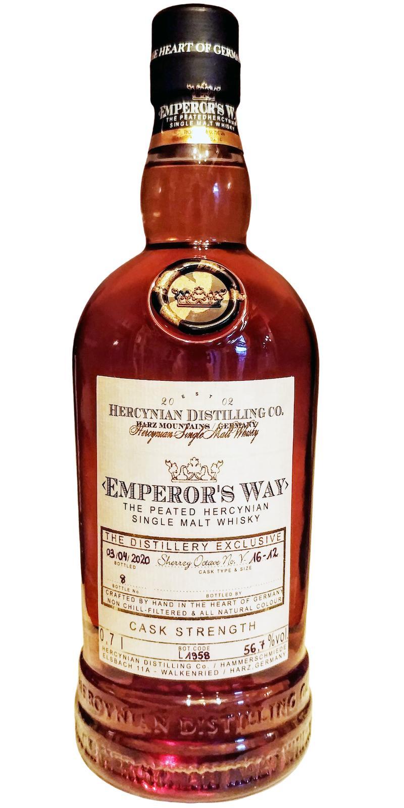 Emperor's Way 2016  The Distillery Exclusive