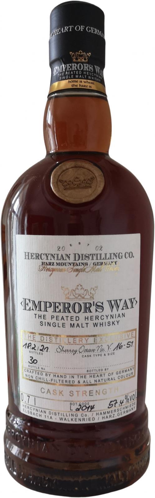 Emperor's Way 2016  The Distillery exclusive
