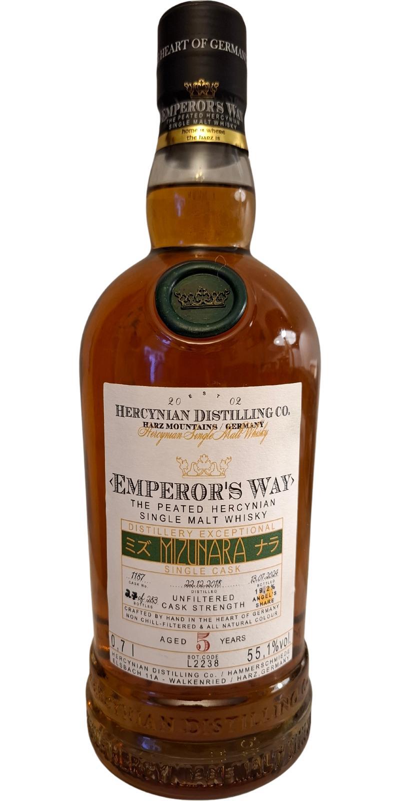Emperor's Way 2018  Distillery Exceptional