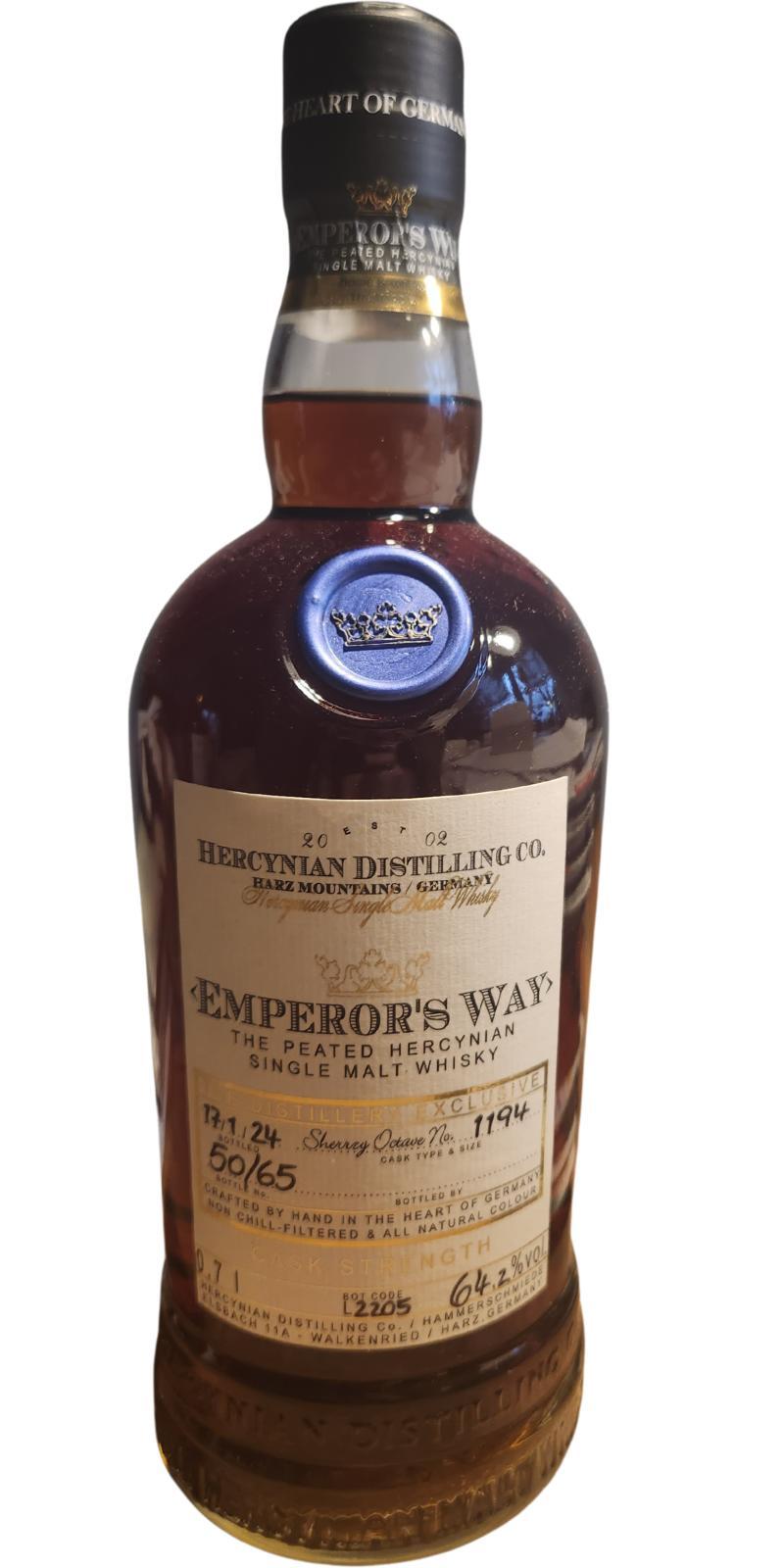 Emperor's Way 2018  The Distillery Exclusive - Cask Strength