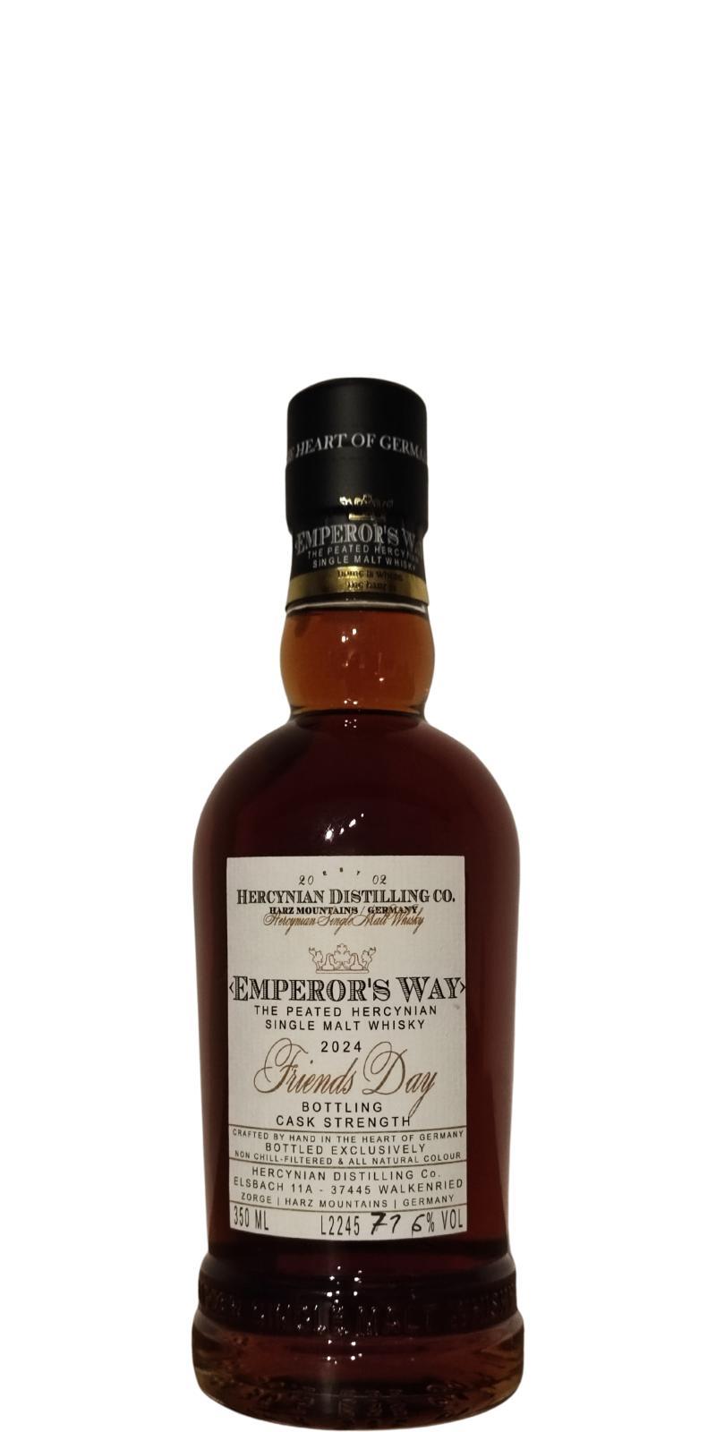 Emperor's Way Friends Day Bottling 2024  Handfilled