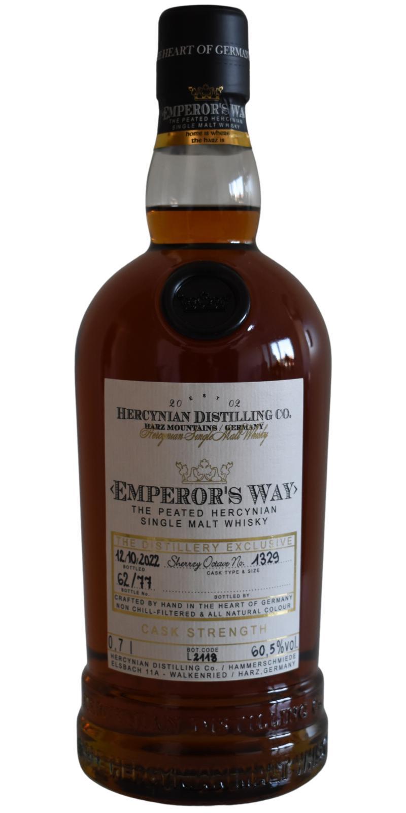 Emperor's Way The Distillery Exclusive  Cask Strength - PX Sherry Octave