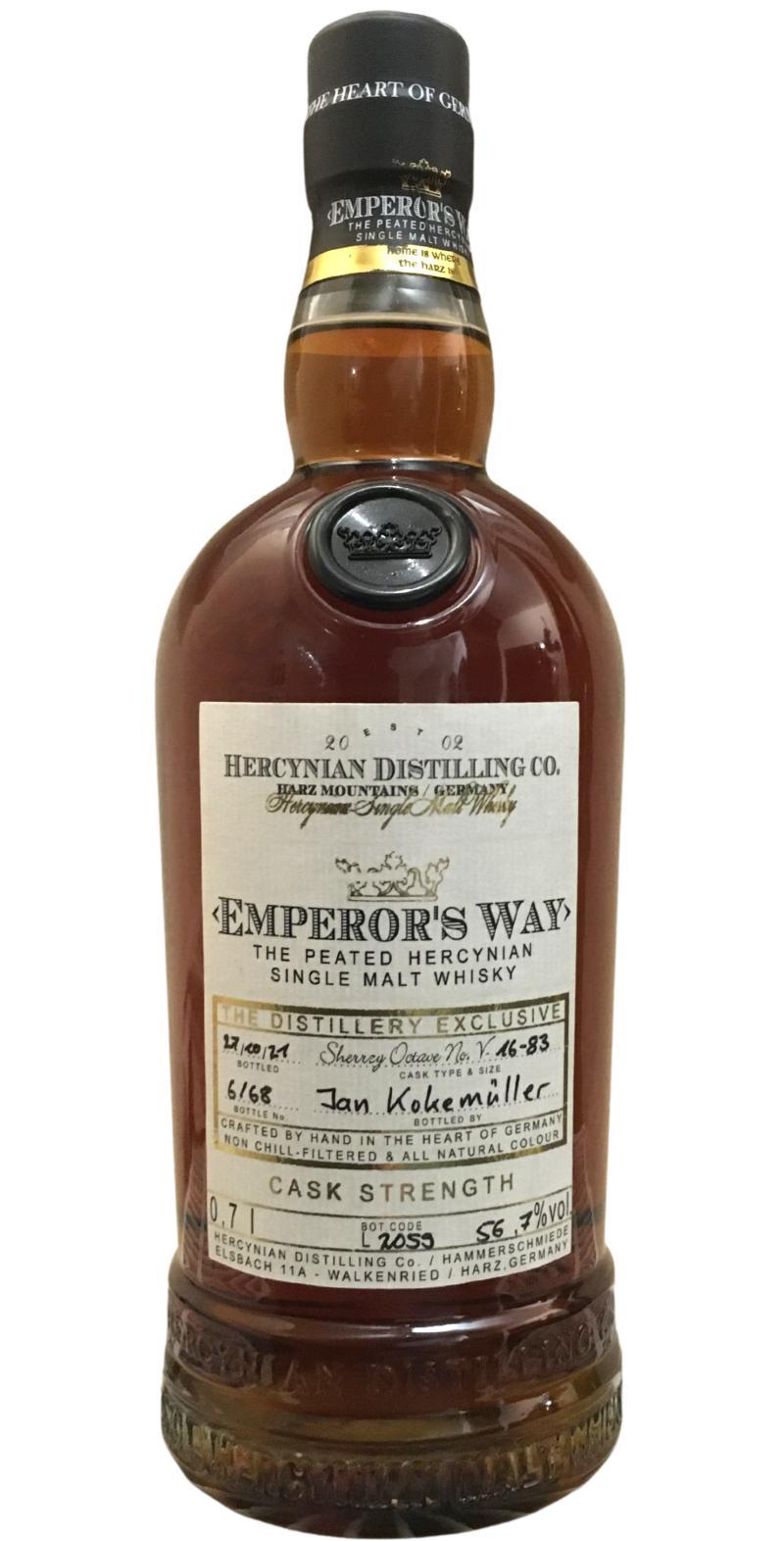 Emperor's Way The Distillery Exclusive  Cask Strength