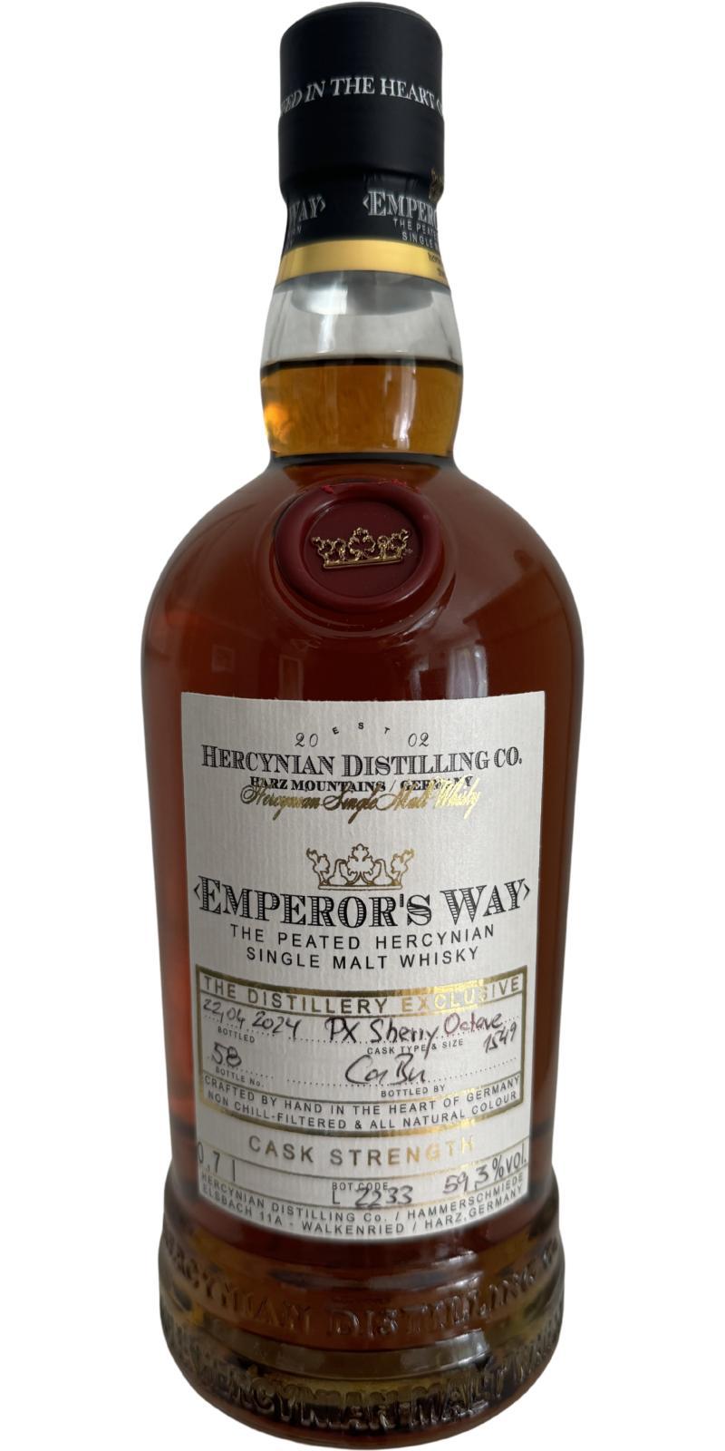 Emperor's Way The Distillery Exclusive  Cask Strength