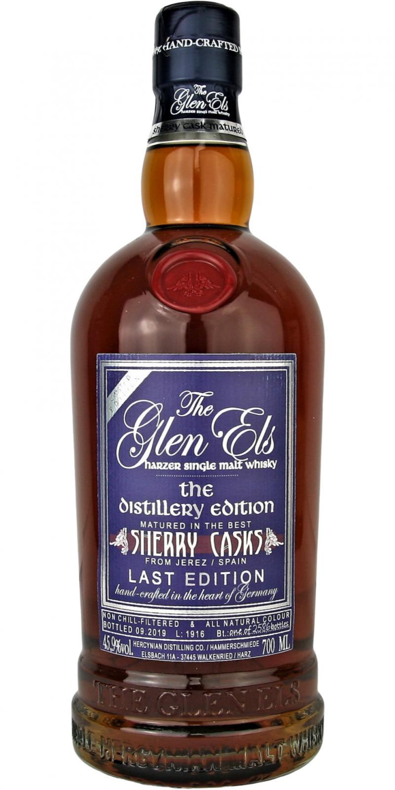 Glen Els The Distillery Edition  Last Edition