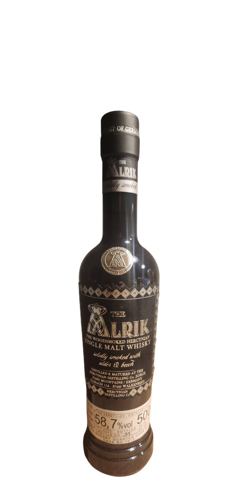 The Alrik Aged by Far Enough Years  The Handfilled - Distillery Exclusive